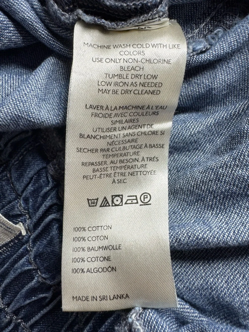 Free People casual faded denim